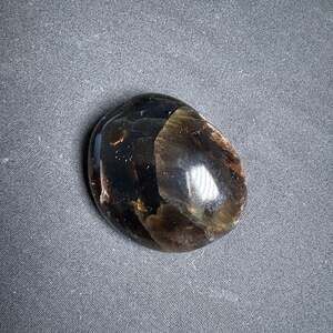 Medium Smoky Quartz Palm Stone Natural Crystal Healing